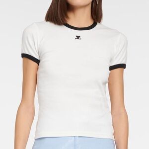 NWT Courreges Reedition Contrast T-shirt (XS)
